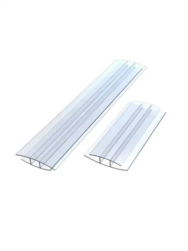 H-Verbindungsprofil für Polycarbonat – Montageprofil – Stabil & Wetterfest