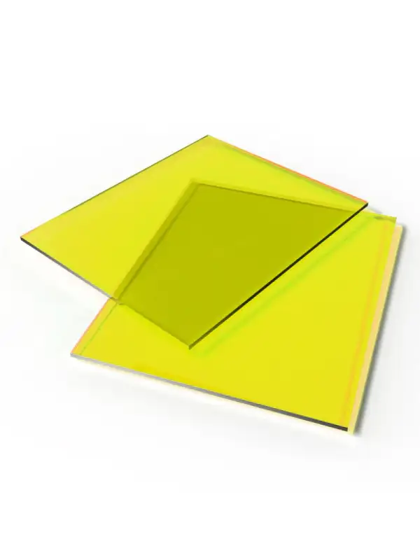 Vollpolycarbonat Platte Gelb – UV-beständig – Massivplatten für Gewächshaus & Überdachung