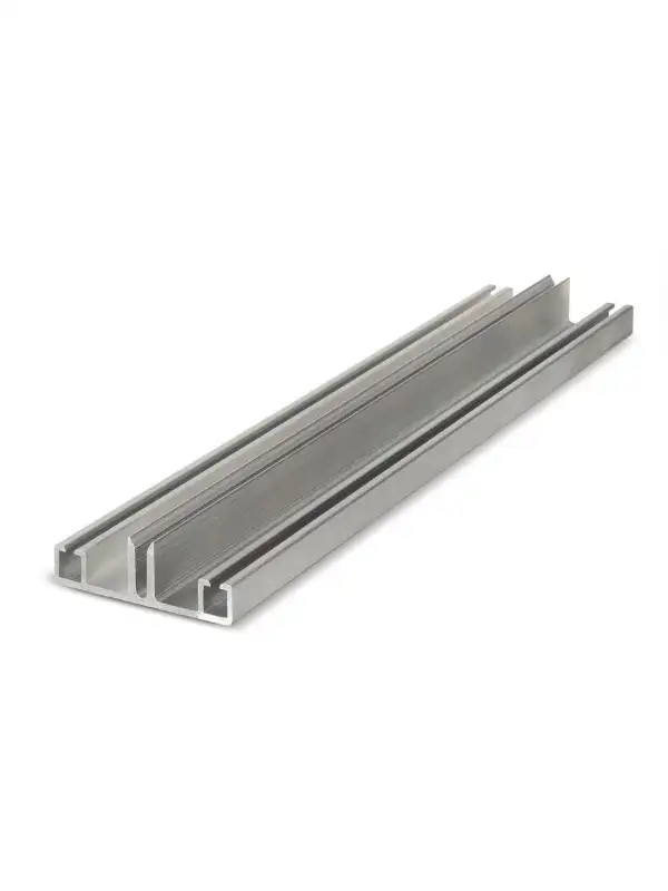 Aluminium Verbindungsprofil Unten – Montageprofil für Polycarbonatplatten